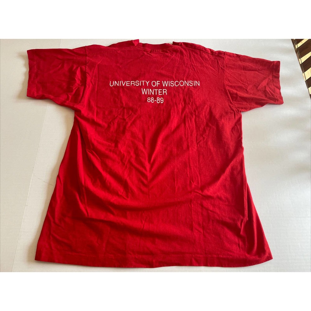 Vintage “I’m F***ing Cold” UW University Of WIsconsin Madison T-shirt 1988 Funny